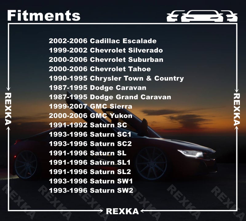 Rexka مثبتات لوحة الكسوة من Rexka لـ GM 21094146 Chrysler 6501301 Saturn (عبوة من 30 قطعة) - Image 3